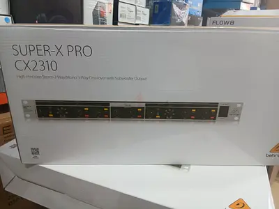 Behringer Super-X Pro CX2310 V2 Multi-channel Crossover with Subwoofer Output