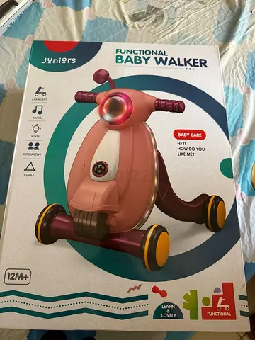 Functional Baby Walker - 12M+ (Pink) - Brand New
