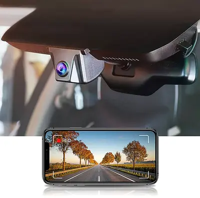 FITCAMX 4K Dash Cam, with 64GB Card, Front 2160P Ultra HD Video, G-Sensor