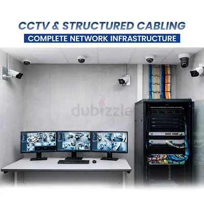 CCTV Surveillance Security solutions for villas building warehouse industries in Dubai Sharjah Ajman