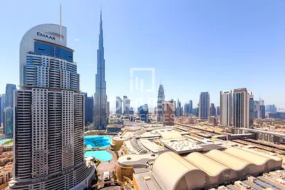 Burj Khalifa View | Vacant on Transfer | Spacious