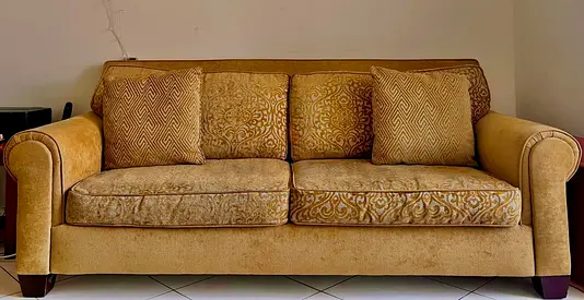 MOVE OUT SALE – HOME CENTRE 7 SEATER SOFA SET