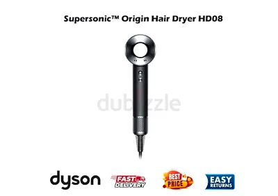 Dyson Supersonic Origin Hair Dryer HD08 Black - Free Delivery