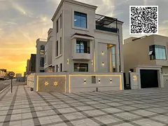 Luxurious villa with an elegant design and high standards in Al Zahia ✨