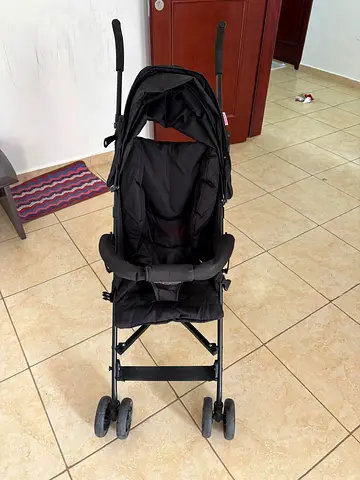Lightweight Black Umbrella Stroller - Flawless Condition - 1 year old