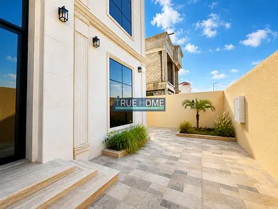 Modern 5 Bedroom Villa | Spanish Stone Finish | Prime Al Hoshi