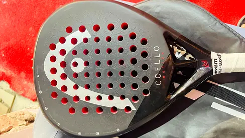 Pristine condition Head Coello racket used a couple of times only. Zero scratches   *1,000 AED*