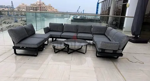 Terra Lusso Volcano corner 7 seater sofa amazing Condition