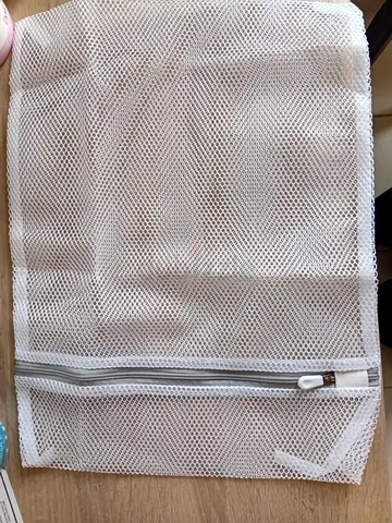 2 Mesh Laundry Wash Bag with Zipper - Medium Size