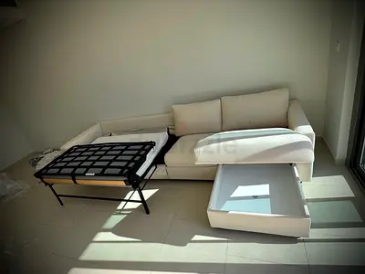 Perfect condition IKEA sofa bed with storage