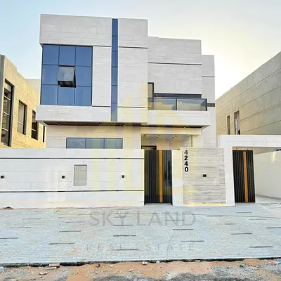 For sale, including registration fees, a villa near the mosque. One of the most luxurious villas in