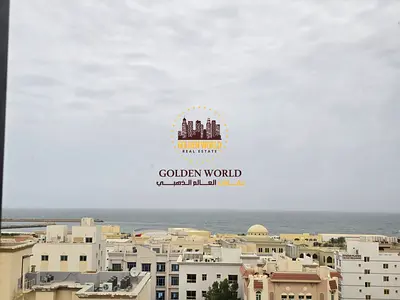 (QMI) غرفتين وصالة أول ساكن مع بلكونة وباركينغ مجاني 🔥 | إطلالة بحرية كاملة | شهر مجاني