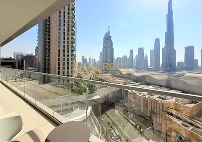 Full Burj Khalifa and Fountain View | Furnished | Vacant Unit | Brand New | Prime Location