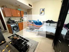 A furnished studio apartment is now available for monthly rent in the Al Nakheel area, near the Corn