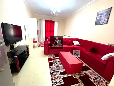 استديو مفروش شهري في ابراج الياسمين -شامل جميع الفواتير -موقع مميز