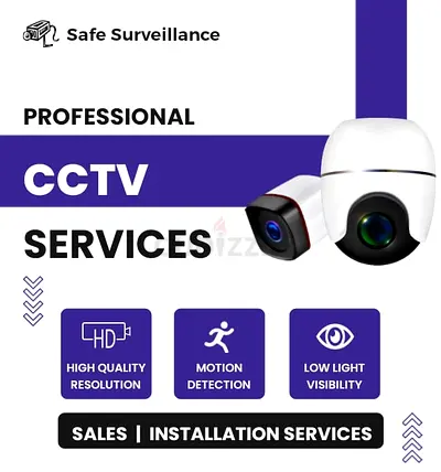 CCTV cameras installation networking and building maintenance  (AMC) Duba Abu Dhabi i UAE