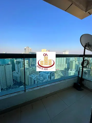For annual rent: furnished one bedroom and living room - Al Qasba