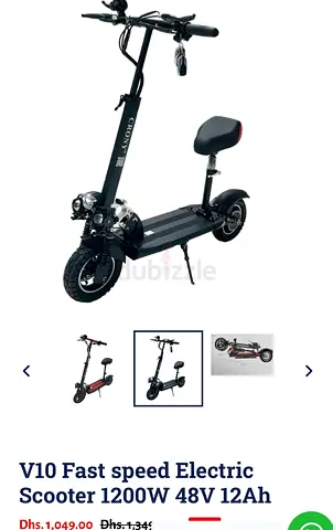 Crony electric scooter for sale!As good as new.