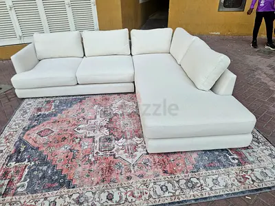 West elm L shape sofa