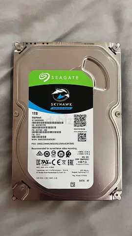 Seagate SkyHawk 1TB SATA Surveillance HDD - Good Working Condition