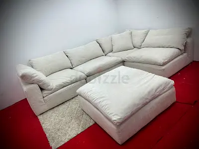 High quality marina home luscious sofa with footstool
