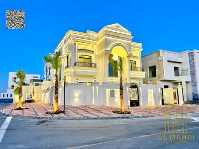 For sale: Classic corner villa on two streets with a large built-up area, price includes registration and ownership fees.