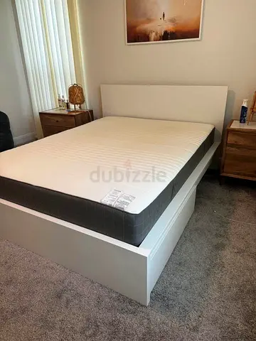 ikea bed and mattress/king size