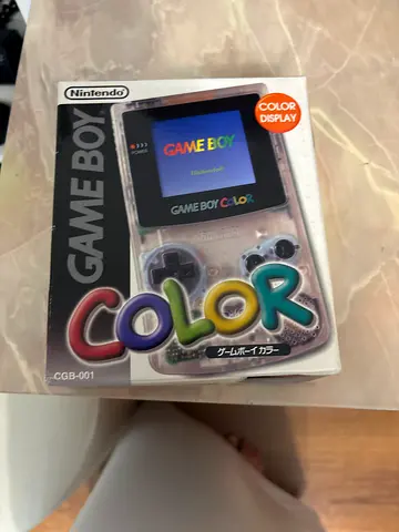 Nintendo Game Boy Color (Clear) in Original Box - Brand: Nintendo