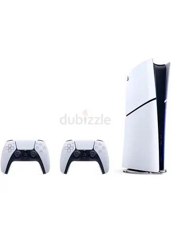 PlayStation 5 Console with 2 DualSense Controllers - White