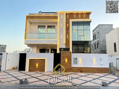 مع رسوم التسجيل والكهرباء والمياه والمكيفات | تملك فيلا فاخرة بالحليو2 عجمان | 6 غرف ماستر و روف | بسعر لقطة