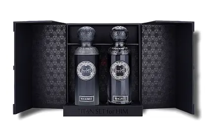 Gissah Titan Perfume Set for Him - New in Box