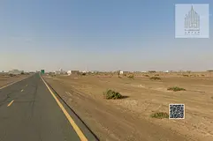 Commercial land for sale in Al Dhaid, Suhayla 3, with a G+3 permit, priced at AED 300,000.