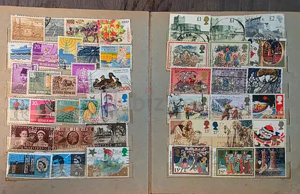 43 British Stamps for AED 20