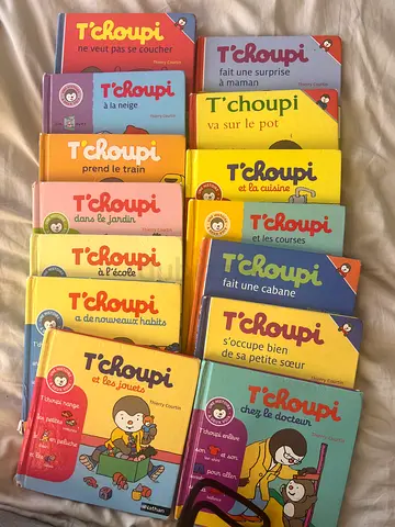 Tchoupi livres en français / French books