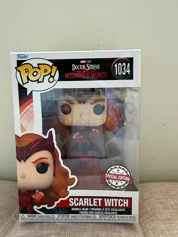 Scarlet Witch Funko Pop Multiverse of Madness Boxed