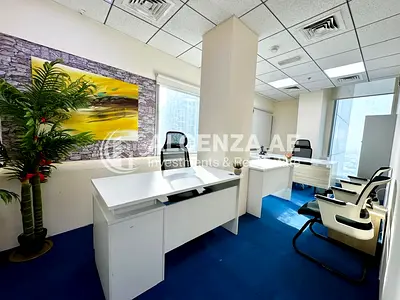 Fully furnished office with Ejari | Prime Location