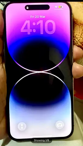 iPhone 14 Pro Max - Good Condition, 256GB (Purple) -e-Sim only