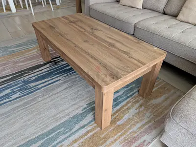 Coffee Table - Light Oak Finish
