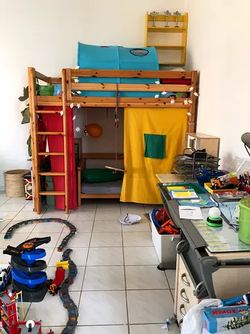 Bunk bed wood Brand FLEXA