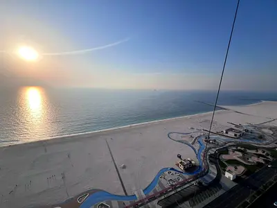 The most beautiful view in Ajman - Gym + Swimming Pool - Jacuzzi + Free Parking - Laundry Room - Built-in Wardrobes