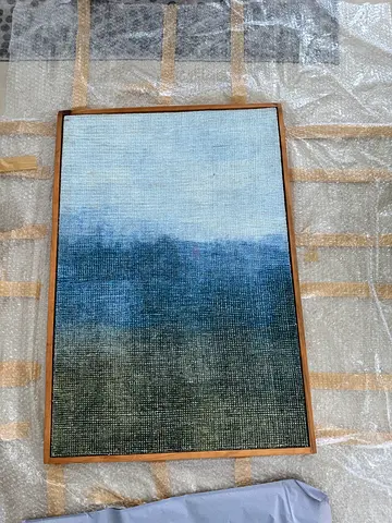 Wooden Framed Wall Art (frame only, rear view) 110x80