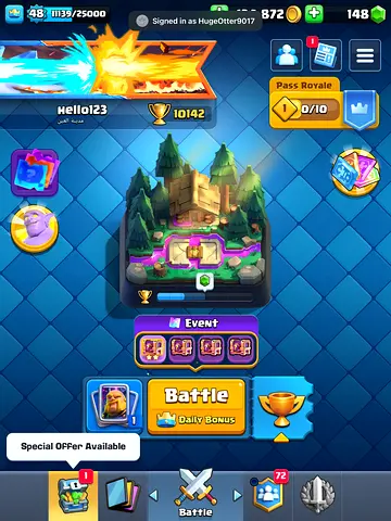 Clash royal account
