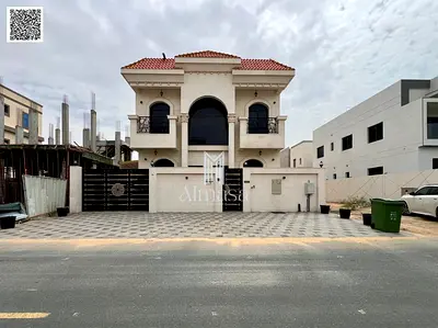 Luxury villa for sale in the most prestigious area of ​​Al Zahia, with a modern design