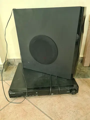 Sharp speaker (dvd player not turning on)