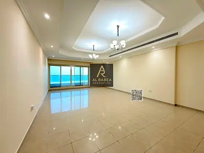 Full Sea View 3BR Apartment in Al Rumaila