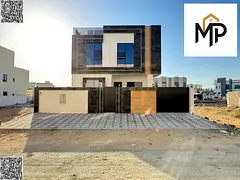 Best villa offer in Ajman with a roof terrace, transfer fees included, a majlis, two living rooms,