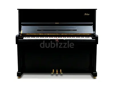 ATLAS A22 Black Upright Piano – Powerful Japanese Tone | Elegant Black Finish