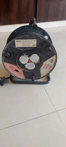 3 plug 25m cable extention reel