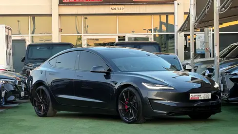 Tesla Model 3 Performance 2025 GCC Specsتسلا ٣ موديل ٢٠٢٥ خليجية