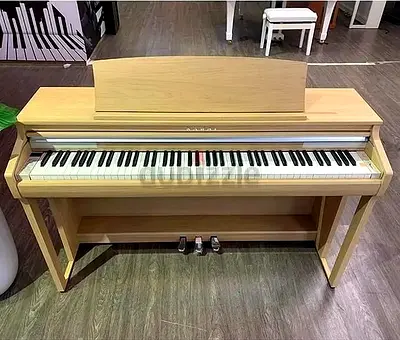 KAWAI CA-48 White Ash Digital Piano – Concert Artist Performance with Wooden Keys